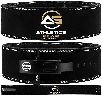£20.99 • Buy Weight Power Lifting Leather Lever Pro Belt Gym Training Powerlifting Athletics