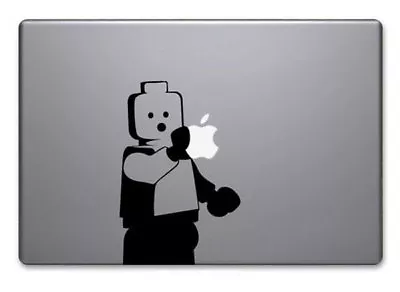 Lego Mini Fig Vinyl Decal Sticker Apple MacBook Pro Air IPhone IPad Funny Legos • $5.15