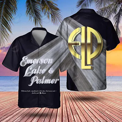 Rock Band ELP Welcome Back My Friend Hawaiian Shirt S-5XL Size Music Lovers • $35.99