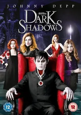 Dark Shadows DVD (2012) Johnny Depp Burton (DIR) Cert 12 FREE Shipping Save £s • £1.93