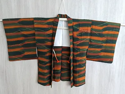 Japanese Kyoto Haori Vintage Kimono Yukata Height29.5width22.83inch  Used • £38.02