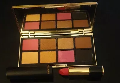 Lancome Eyeshadow Palette & Lancome L’Absolu Rouge No. 505 3.4g • £21.99