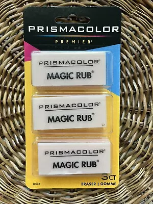 Prismacolor Premier Magic Rub Vinyl Erasers 3-Count • $6.99