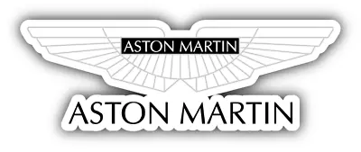 Aston Martin Logo Auto Car Bumper Sticker Decal - 3'' 5'' 6'' Or 8'' • $3.50