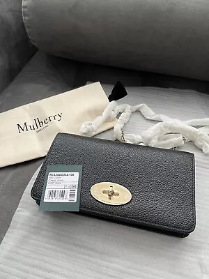 Mulberry Bayswater Leather Clutch Bag • £350