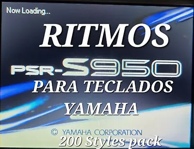 Yamaha RITMOS LATINOS PSR S 650 950 750 910 710 61-Key Portable Keyboard  • $120