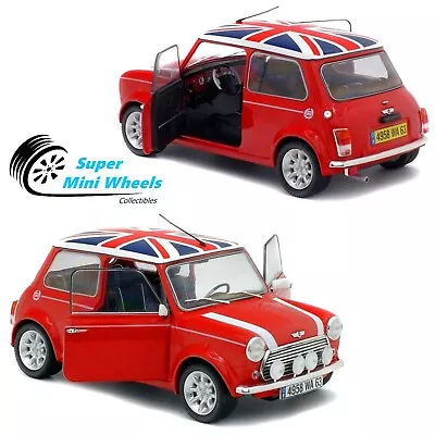 Solido 1:18 1997 Mini Cooper 1.3i Sport Pack – Red - Diescast - S1800604 • $54.99