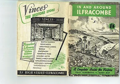 In And Around Ilfracombe An Up-to-date Guide For Visitors (c1953) North Devon • £5