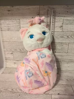 Disney Parks Babies Aristocats Marie Plush Stuffed Animal In Swaddle Blanket • $9.99