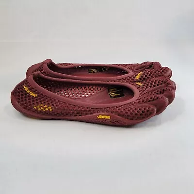 Vibram Fivefingers Womens VI-B Burgundy Barefoot Shoes 19W2701 Womens Size 5-5.5 • $62