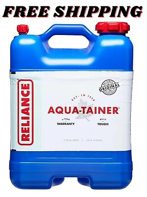 Reliance Aqua-Tainer Water Container 7 Gallon Easy Storage BPA-Free Stackable • $15.60