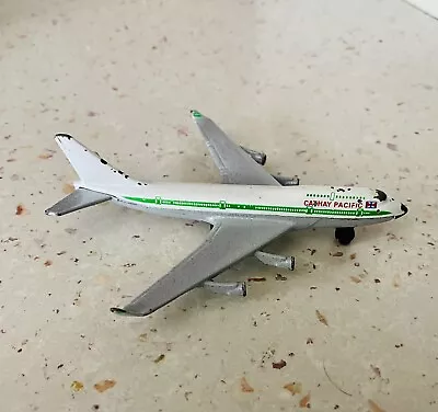 Matchbox Skybusters Boeing 747-400 Cathay Pacific Airplane Toy Vintage Model • $60