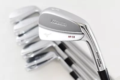 MIZUNO MP-33 GF Forged Iron Set 5-6-7-8-9-P PW Dynamic Gold S200 DG Irons • $279.99