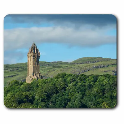 Computer Mouse Mat - Wallace Monument Scotland UK Office Gift #2265 • £6.99