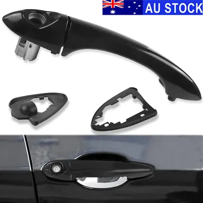 RHD Front Right Side Outer Door Handle Gloss Black For BMW X5 E53 2000-2006 AU • $28.24