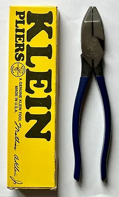 Klein Tools D213-9NE Lineman’s Pilers 9” Side Cutting (229mm) Brand New • $28.99