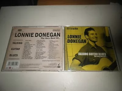 Donegan Lonnie - Talkin' Guitar Blues  2 Cd Set • £1.25