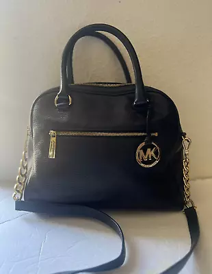 $378 Michael Kors Knox Medium Leather Satchel • $79.99