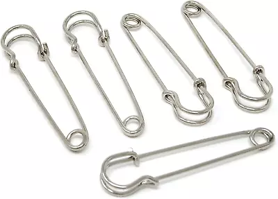 Honbay 30PCS 5Cm/2Inch Brooches Heavy Duty Safety Pins For Blankets Sweaters S • $10.22