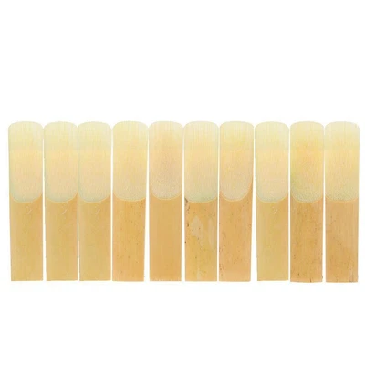 $10.02 • Buy  10- Pieces Strength 2.5 Bamboo Reeds For Eb Alto Saxophone Sax V5K2