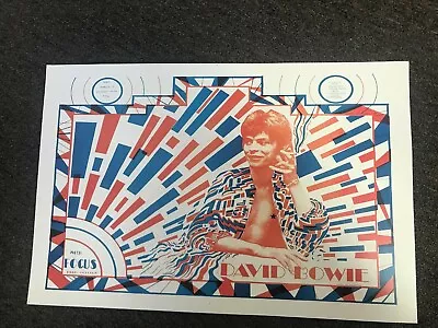$9.99 • Buy David Bowie 1972 Ziggy Stardust Concert Poster 12 X18 