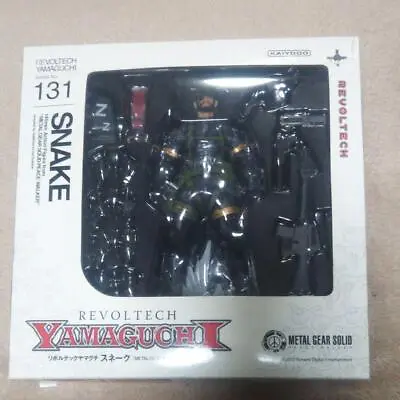 Revoltech Yamaguchi Metal Gear Solid Peace Walker Snake Action Figure Kaiyodo • $152.91