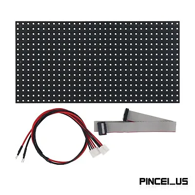 P10 12.6x6.3  Full Color Outdoor LED Display Module LED Advertising Screen Pe66 • $23.65