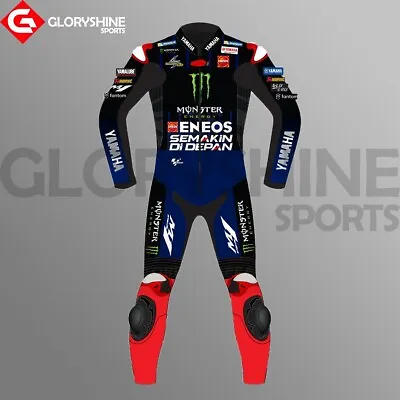 Fabio Quartararo Monster Energy MotoGP 2022 Motorbike Racing Suit • $240
