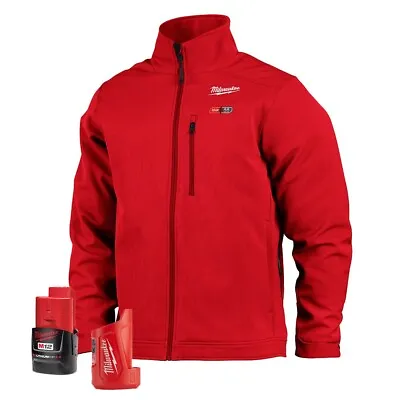 Milwaukee 204R-21 M12 Heated ToughShell Jacket Kit (Red) • $215.41