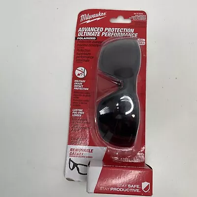 £29.19 • Buy Milwaukee 48-73-2045 Performance Tinted Safety Glasses W/Gasket Fog-Free Lenses