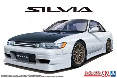 Aoshima 1/24 Scale Model Tuned Car Kit Nissan S13 Silvia PS13 Aero Custom '91 • $24.50