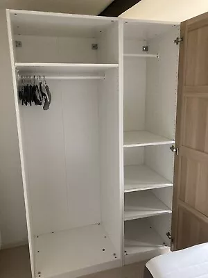 £1 • Buy Ikea Pax Wardrobe White 200cm