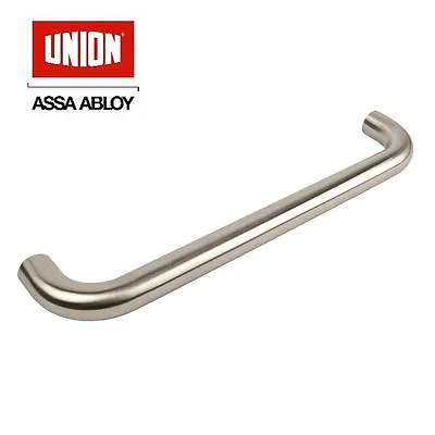 PULL HANDLE 22 X 300mm SINGLE UNION SATIN STAINLESS STEEL - NEW • £7.95