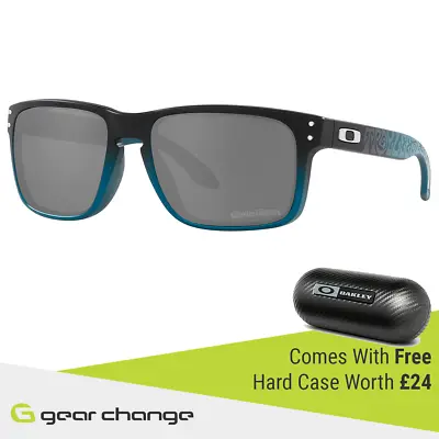 Oakley Holbrook Sunglasses (TLD Blue Fade) Prizm Black Lens - Free Case • £109.95