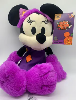 Disney Parks Halloween 2022 Minnie Mouse Plush New With Tag • $17.39