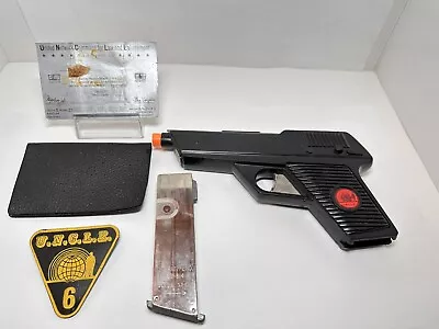 Vintage 1965 Ideal LOT The Man From U.N.C.L.E. Uncle Cap Gun Badge Secret Weapon • $34