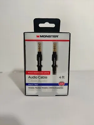 Monster Mobile Audio Cable  4ft 3.5mm Road Warriors Unite • $12