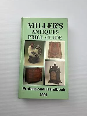 Millers Antiques Price Guide Professional Handbook 1991 Hardcover Book • $10