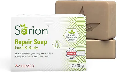 SORION SOAP - ANTI PSORIASISECZEMACOCONUT OIL & NEEM. 100grm X 2 • £35