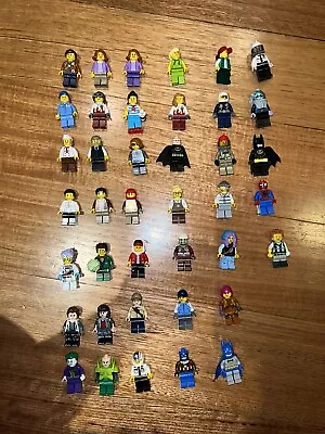 Bulk Lot Of Lego Minifigures 40x (DC Heroes Marvel And Others) • $13.38
