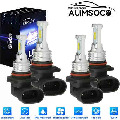 For Lexus LS430 2001-2006 - 4x 6000K LED Headlight Bulbs High Low Beam Combo Kit • $33.99