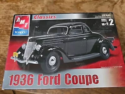 AMT 31860 1/25 Scale 1936 Ford Coupe Plastic Model Kit • $12