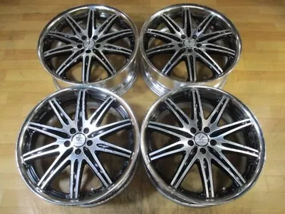 JDM Wheels WORK 19x8J 5x100 48/40 Work Durandal Set4 WP • $1705.53