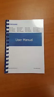 Samsung Galaxy J5 J510f (2016) Printed Instruction Manual Guide 109 Pages A5 • £13.99