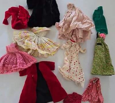 Vintage Barbie Mixed LOT Of Clothing Assorted  Handmade Unmarked 25 Pc • $14