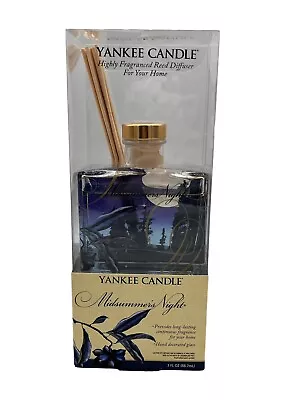 Yankee Candle Reed Diffuser Midsummers Night 3oz Long Lasting Liquid Fragrance • £14.47