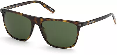 Ermenegildo Zegna EZ 0169 52N Tortoise Plastic Sunglasses Frame 56-16-145 Zeiss • $155.60