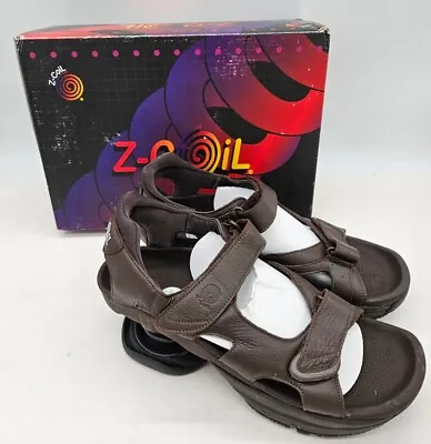 $75 • Buy Z-Coil Sidewinder Sandal New Women's Brown Spring Heels Sz 11 Shoes 8 Men