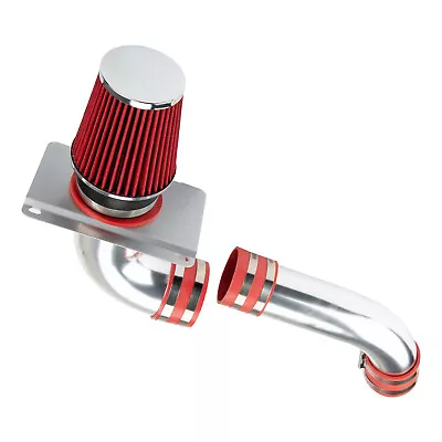 Car Cold Air Intake Kit Aluminum Red For 1989-93 Ford Mustang Model 5.0L V8 1pcs • $42