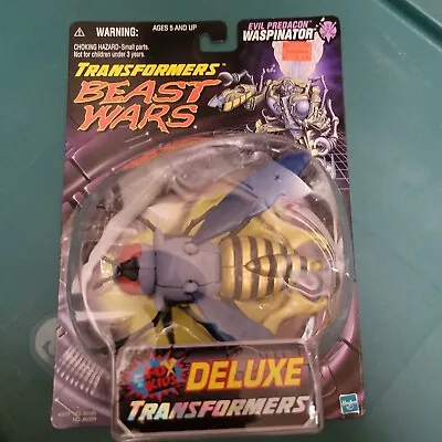 Vintage 1996 Transformers Beast Wars Fox Kids Deluxe Waspinator Takara Hasbro • $56.50